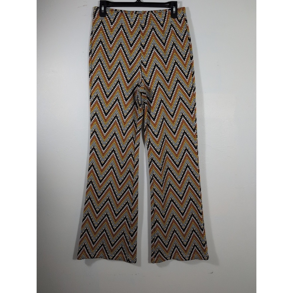 Industry Pants Womens Medium Polyester, Spandex Wide Leg Pull On Stretch